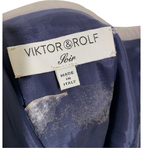 ViKtor & Rolf Scoop Neck Peplum Gown Size XS - Picture 6 of 8